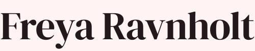 Freya Ravnholt - logo